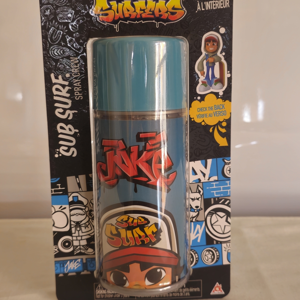 SUBWAY SURFERS Game Sub Surf Spray Crew 4" VINYL FIGURE JAKE 2020.